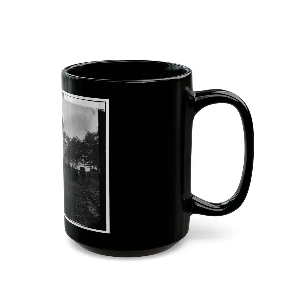 Brandy Station, Va. Tent Of A. Foulke, Sutler, At Headquarters Of 1st Brigade, Horse Artillery (U.S. Civil War) Black Coffee Mug - Go Mug Yourself