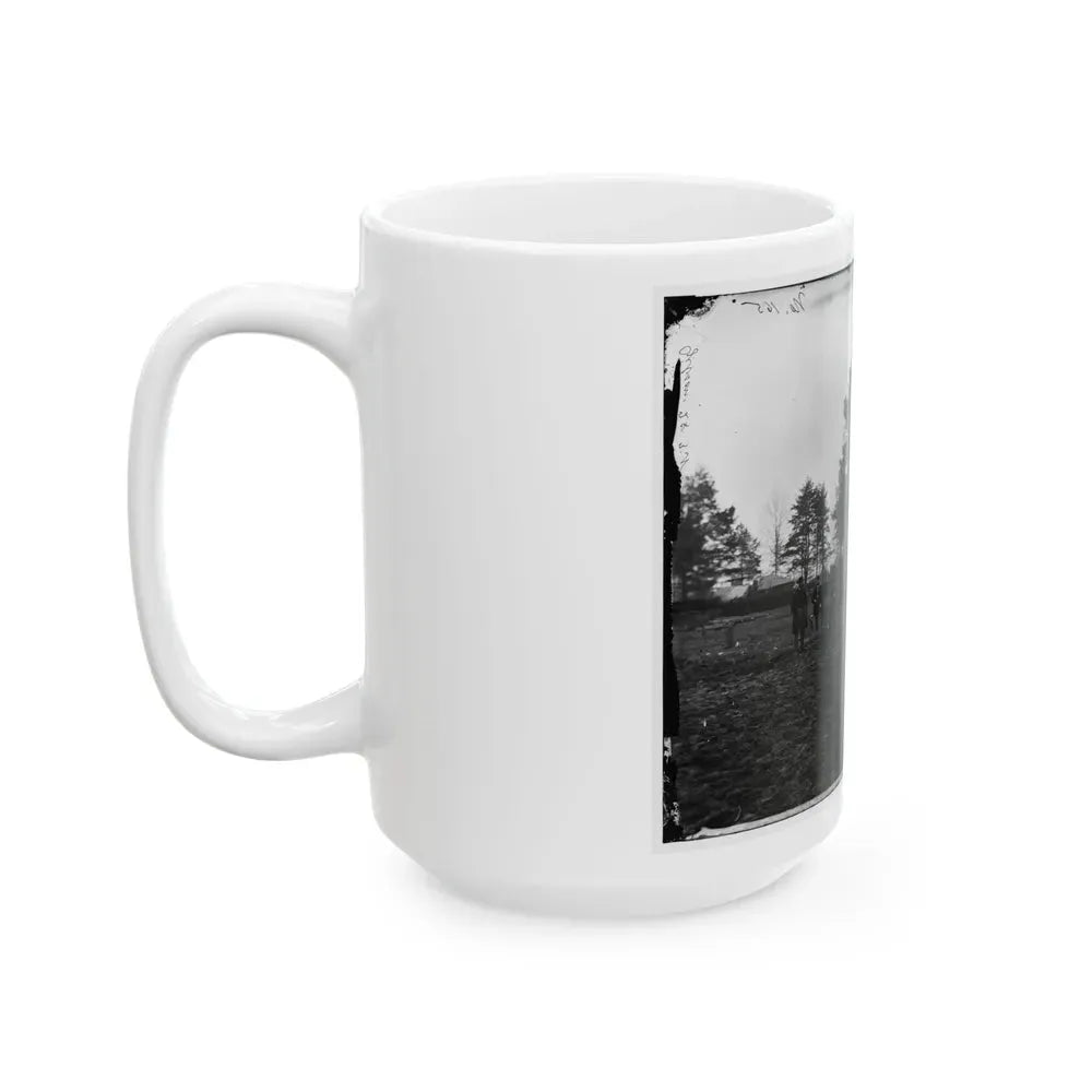 Brandy Station, Va. Tent Of A. Foulke, Sutler, At Headquarters Of 1st Brigade, Horse Artillery (U.S. Civil War) White Coffee Mug - Go Mug Yourself