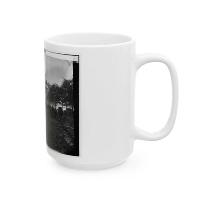 Brandy Station, Va. Tent Of A. Foulke, Sutler, At Headquarters Of 1st Brigade, Horse Artillery (U.S. Civil War) White Coffee Mug - Go Mug Yourself