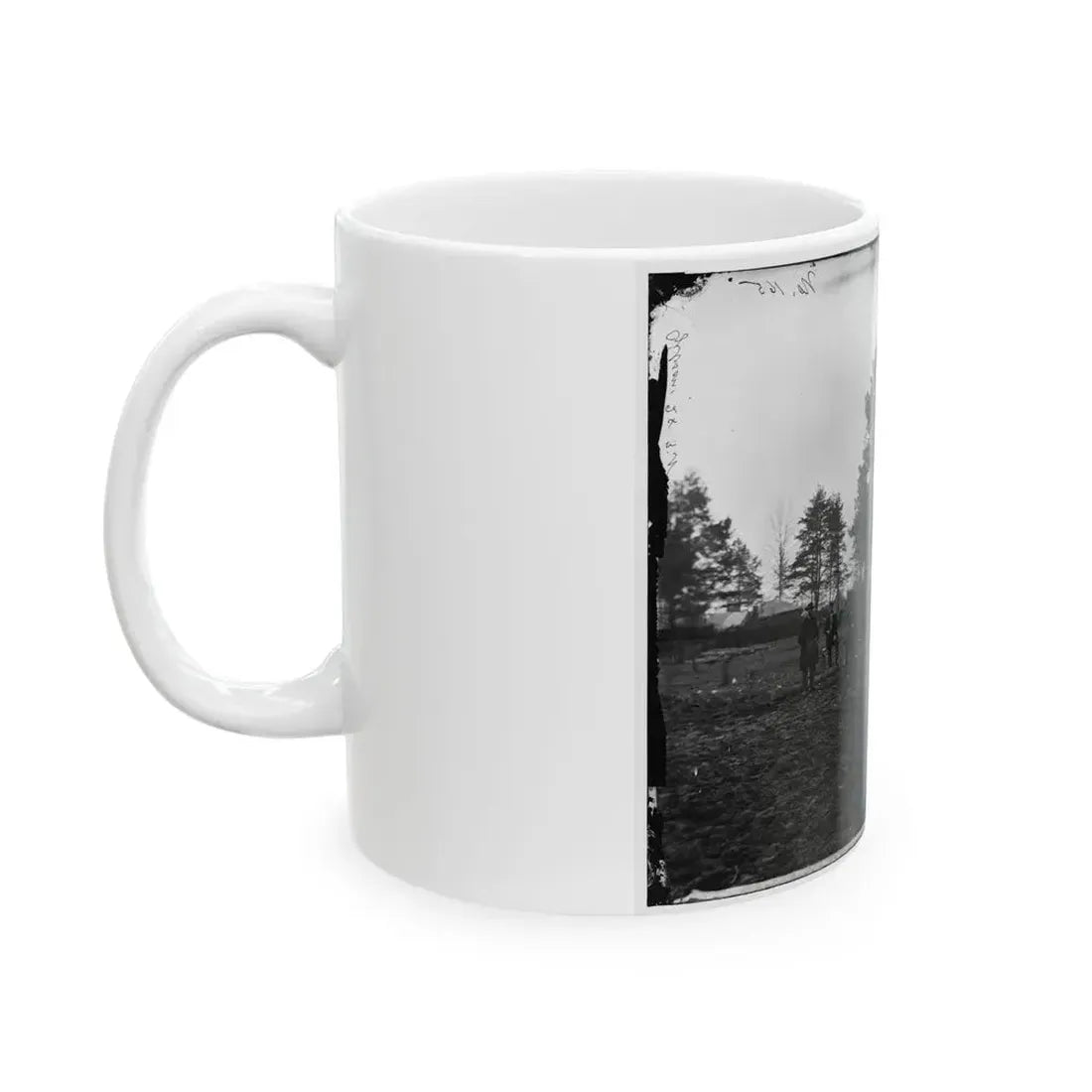 Brandy Station, Va. Tent Of A. Foulke, Sutler, At Headquarters Of 1st Brigade, Horse Artillery (U.S. Civil War) White Coffee Mug - Go Mug Yourself