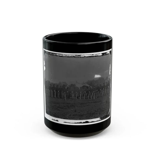 Brandy Station, Va. Troopers Of Co. D, 3d Pennsylvania Cavalry (2d Division, Cavalry Corps) (U.S. Civil War) Black Coffee Mug 15oz - Go Mug Yourself