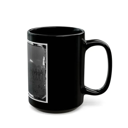 Brandy Station, Va. Troopers Of Co. D, 3d Pennsylvania Cavalry (2d Division, Cavalry Corps) (U.S. Civil War) Black Coffee Mug - Go Mug Yourself