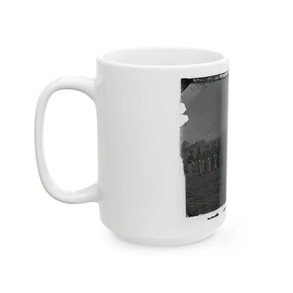 Brandy Station, Va. Troopers Of Co. D, 3d Pennsylvania Cavalry (2d Division, Cavalry Corps) (U.S. Civil War) White Coffee Mug - Go Mug Yourself