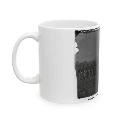 Brandy Station, Va. Troopers Of Co. D, 3d Pennsylvania Cavalry (2d Division, Cavalry Corps) (U.S. Civil War) White Coffee Mug - Go Mug Yourself