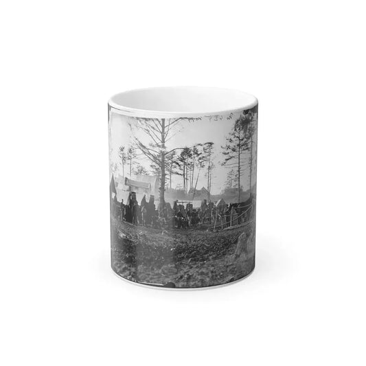 Brandy Station, Va., Vicinity. Camp of 18Th Pennsylvania Cavalry, 3D Division, Cavalry Corps (U.S. Civil War) Color Changing Coffee Mug 11oz Default Title 11oz - Go Mug Yourself