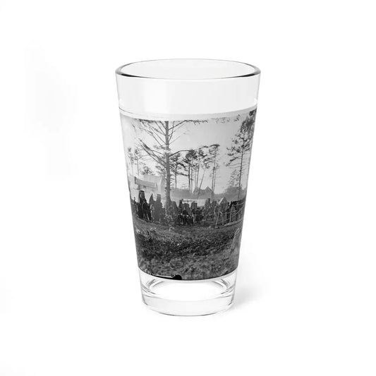 Brandy Station, Va., Vicinity. Camp Of 18th Pennsylvania Cavalry, 3d Division, Cavalry Corps (U.S. Civil War) Pint Glass 16oz 16oz - Go Mug Yourself