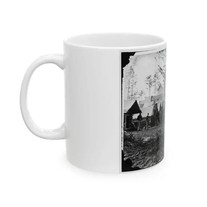 Brandy Station, Va., Vicinity. Camp Of 18th Pennsylvania Cavalry, 3d Division, Cavalry Corps (U.S. Civil War) White Coffee Mug - Go Mug Yourself