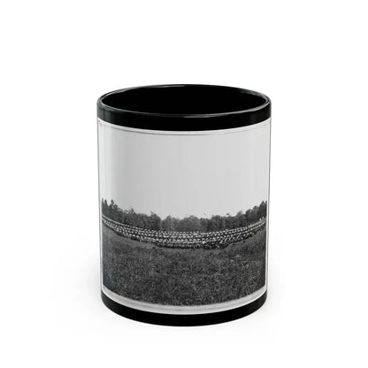 Brandy Station, Va., Vicinity. Large Wagon Park (U.S. Civil War) Black Coffee Mug 11oz - Go Mug Yourself