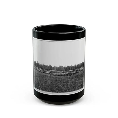 Brandy Station, Va., Vicinity. Large Wagon Park (U.S. Civil War) Black Coffee Mug 15oz - Go Mug Yourself