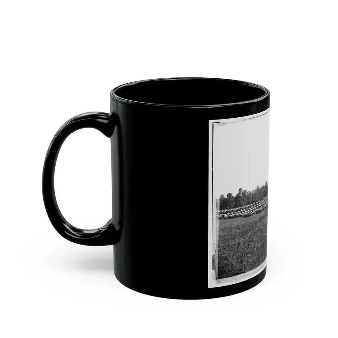 Brandy Station, Va., Vicinity. Large Wagon Park (U.S. Civil War) Black Coffee Mug - Go Mug Yourself