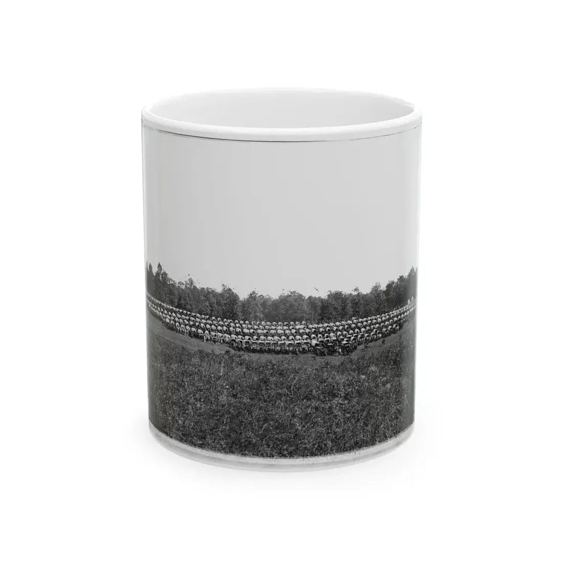 Brandy Station, Va., Vicinity. Large Wagon Park (U.S. Civil War) White Coffee Mug 11oz - Go Mug Yourself
