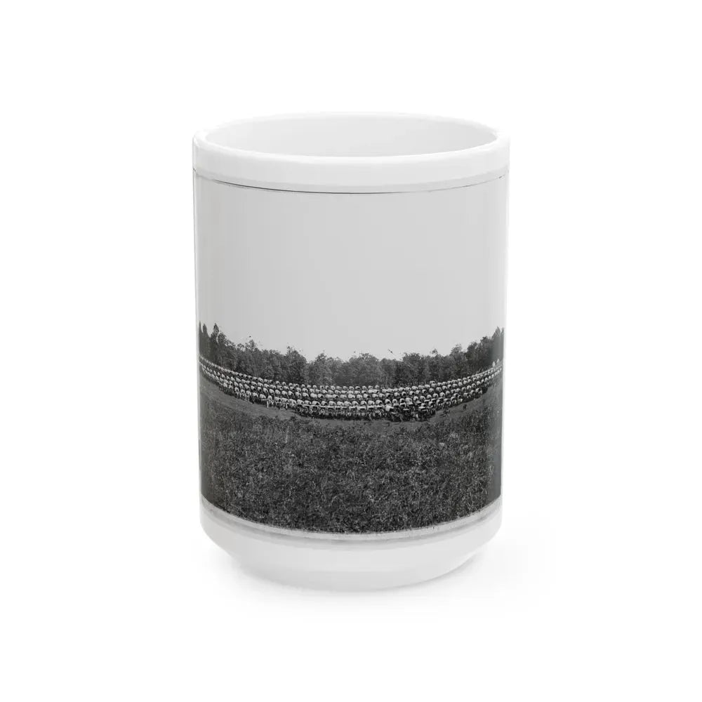 Brandy Station, Va., Vicinity. Large Wagon Park (U.S. Civil War) White Coffee Mug 15oz - Go Mug Yourself