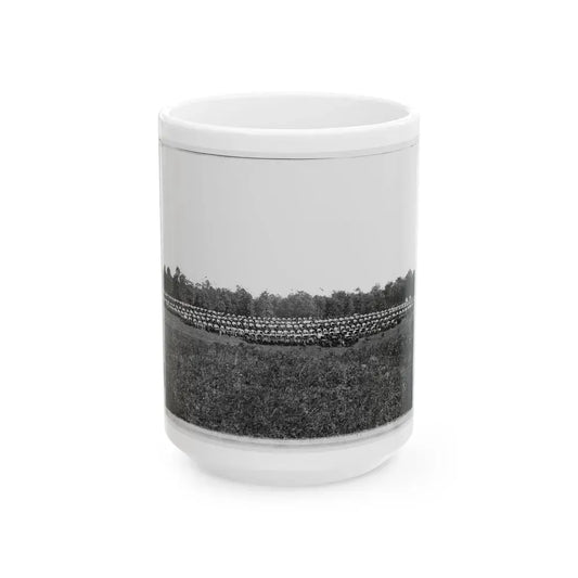 Brandy Station, Va., Vicinity. Large Wagon Park (U.S. Civil War) White Coffee Mug 15oz - Go Mug Yourself