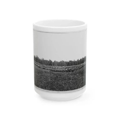 Brandy Station, Va., Vicinity. Large Wagon Park (U.S. Civil War) White Coffee Mug 15oz - Go Mug Yourself