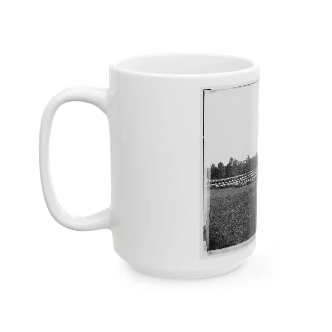 Brandy Station, Va., Vicinity. Large Wagon Park (U.S. Civil War) White Coffee Mug - Go Mug Yourself
