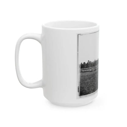 Brandy Station, Va., Vicinity. Large Wagon Park (U.S. Civil War) White Coffee Mug - Go Mug Yourself