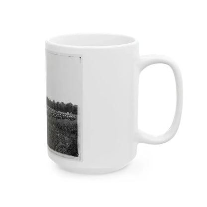 Brandy Station, Va., Vicinity. Large Wagon Park (U.S. Civil War) White Coffee Mug - Go Mug Yourself