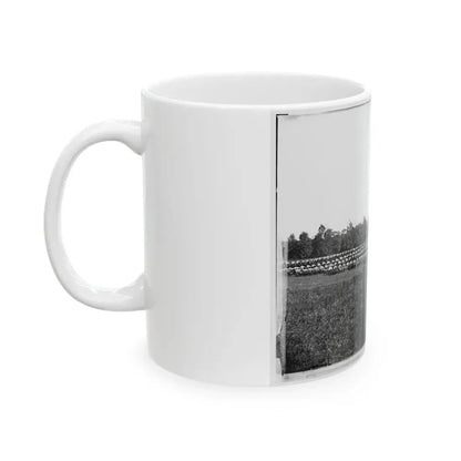 Brandy Station, Va., Vicinity. Large Wagon Park (U.S. Civil War) White Coffee Mug - Go Mug Yourself