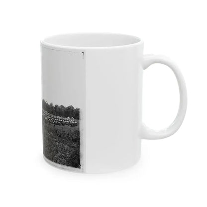 Brandy Station, Va., Vicinity. Large Wagon Park (U.S. Civil War) White Coffee Mug - Go Mug Yourself