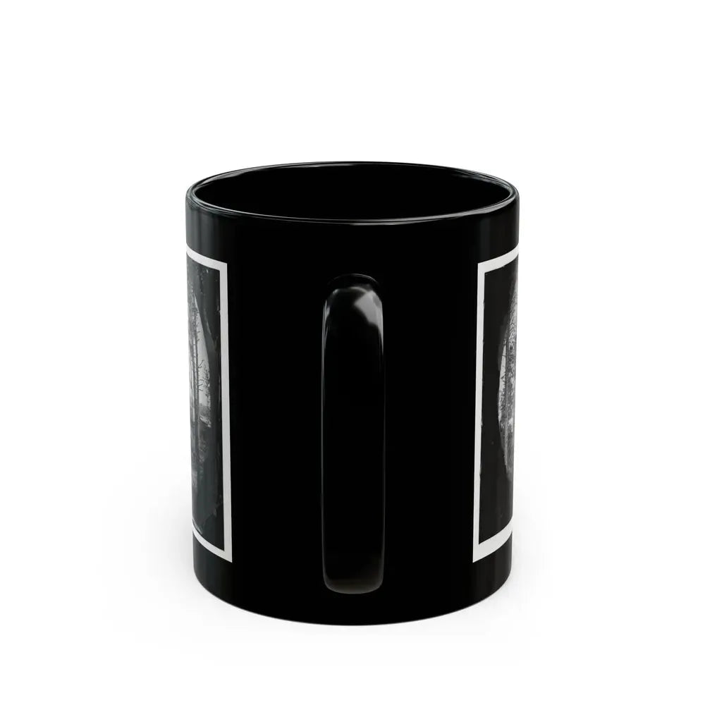Brandy Station, Va. Winter Quarters Of Telegraphers And Photographers, Army Of The Potomac Headquarters (U.S. Civil War) Black Coffee Mug - Go Mug Yourself