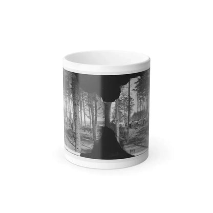 Brandy Station, Va. Winter Quarters of Telegraphers and Photographers, Army of the Potomac Headquarters (U.S. Civil War) Color Changing Coffee Mug 11oz Default Title 11oz - Go Mug Yourself