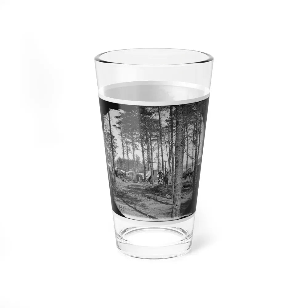 Brandy Station, Va. Winter Quarters Of Telegraphers And Photographers, Army Of The Potomac Headquarters (U.S. Civil War) Pint Glass 16oz - Go Mug Yourself