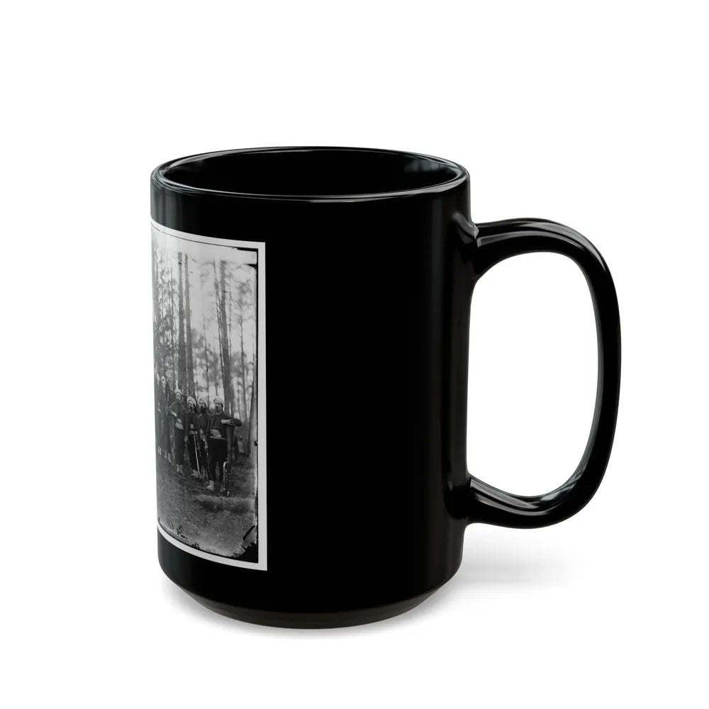 Brandy Station, Va. Band Of The 114th Pennsylvania Infantry (Zouaves) (U.S. Civil War) Black Coffee Mug-Go Mug Yourself