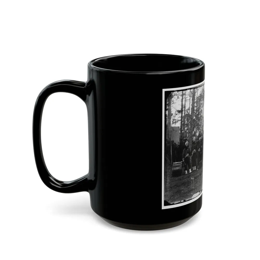 Brandy Station, Va. Band Of The 114th Pennsylvania Infantry (Zouaves) (U.S. Civil War) Black Coffee Mug-Go Mug Yourself