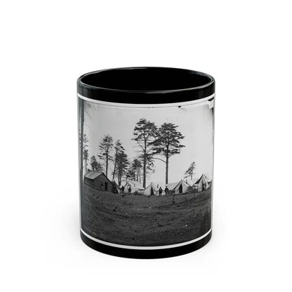 Brandy Station, Va. Chief Engineer's Camp; Another View (U.S. Civil War) Black Coffee Mug-11oz-Go Mug Yourself