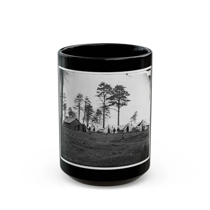 Brandy Station, Va. Chief Engineer's Camp; Another View (U.S. Civil War) Black Coffee Mug-15oz-Go Mug Yourself