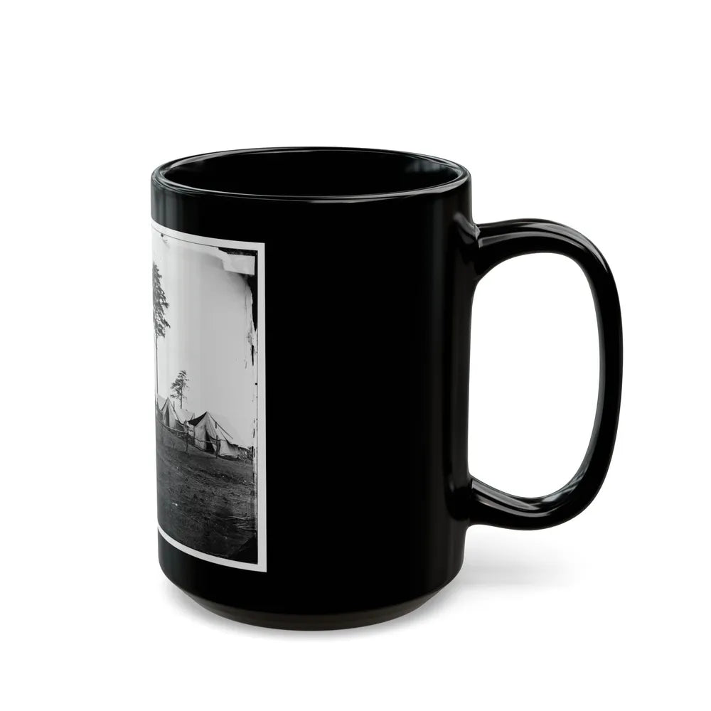 Brandy Station, Va. Chief Engineer's Camp; Another View (U.S. Civil War) Black Coffee Mug-Go Mug Yourself