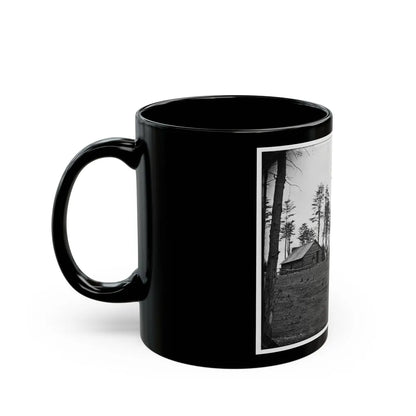 Brandy Station, Va. Chief Engineer's Camp; Another View (U.S. Civil War) Black Coffee Mug-Go Mug Yourself