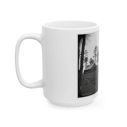 Brandy Station, Va. Chief Engineer's Camp; Another View (U.S. Civil War) White Coffee Mug-Go Mug Yourself