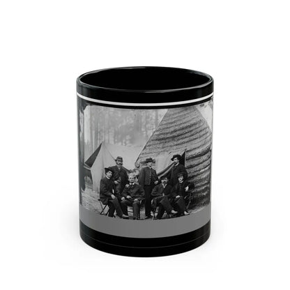 Brandy Station, Va. Clerks At Army Of The Potomac Headquarters (U.S. Civil War) Black Coffee Mug-11oz-Go Mug Yourself