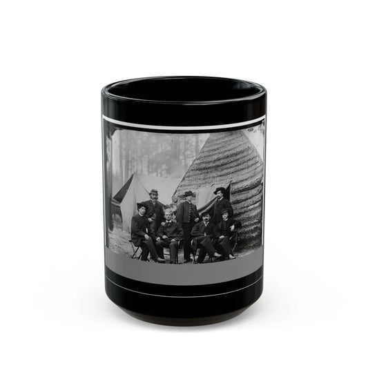 Brandy Station, Va. Clerks At Army Of The Potomac Headquarters (U.S. Civil War) Black Coffee Mug-15oz-Go Mug Yourself