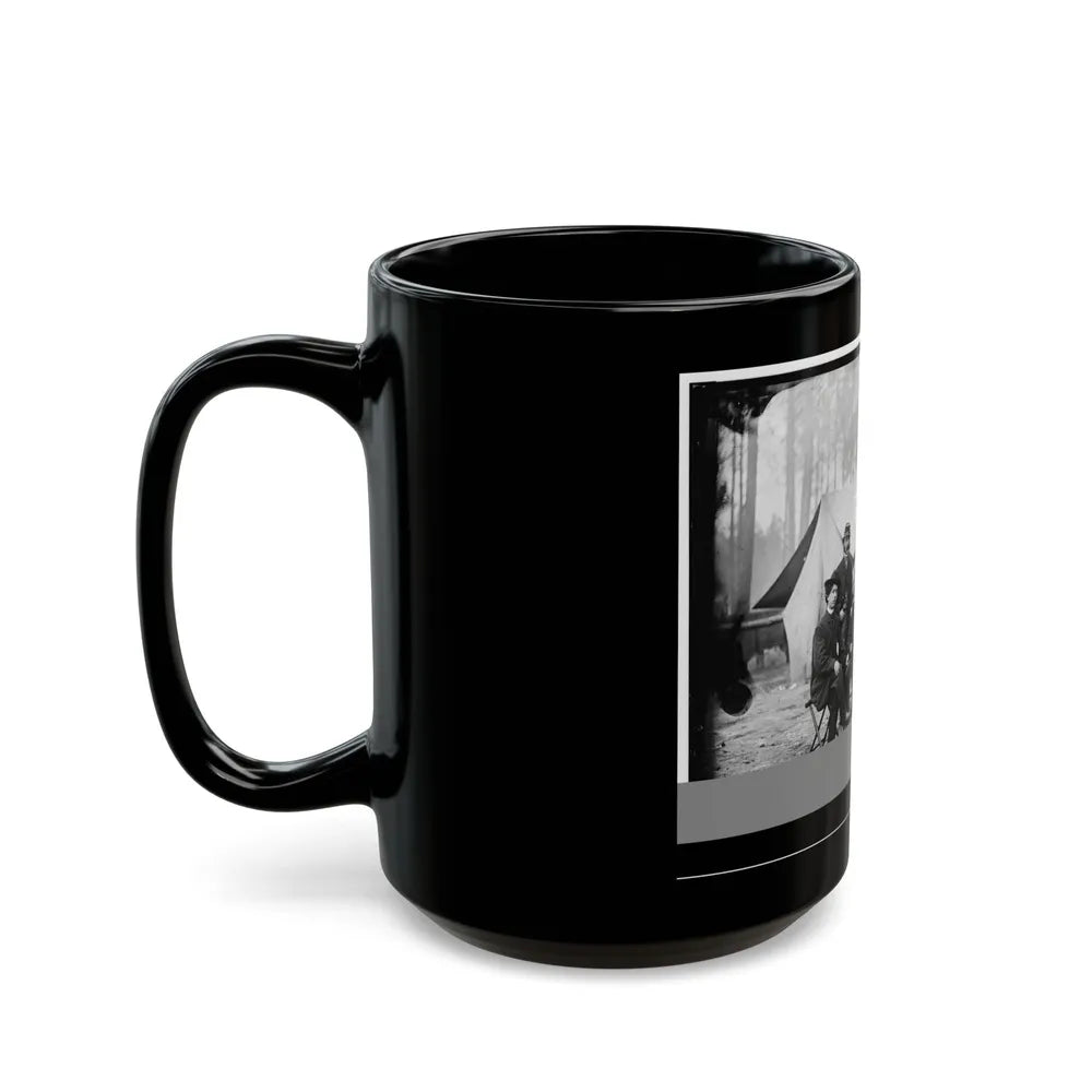 Brandy Station, Va. Clerks At Army Of The Potomac Headquarters (U.S. Civil War) Black Coffee Mug-Go Mug Yourself