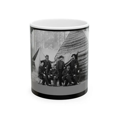 Brandy Station, Va. Clerks At Army Of The Potomac Headquarters (U.S. Civil War) White Coffee Mug-11oz-Go Mug Yourself