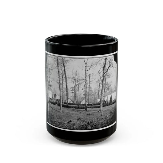 Brandy Station, Va. Field Hospital Of The 3rd Division, 2d Corps (U.S. Civil War) Black Coffee Mug-15oz-Go Mug Yourself