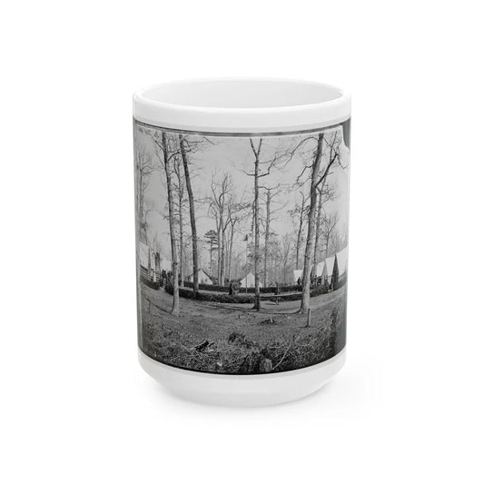 Brandy Station, Va. Field Hospital Of The 3rd Division, 2d Corps (U.S. Civil War) White Coffee Mug-15oz-Go Mug Yourself