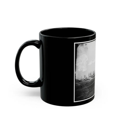 Brandy Station, Va. General View Of 6th New York Artillery Encampment (U.S. Civil War) Black Coffee Mug-Go Mug Yourself