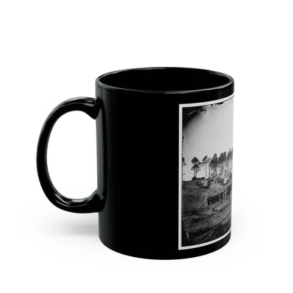 Brandy Station, Va. Guard Mount Of 114th Pennsylvania Infantry (1st Division, 3d Corps) (U.S. Civil War) Black Coffee Mug-Go Mug Yourself