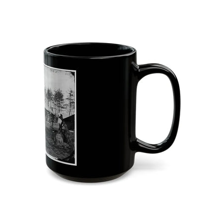 Brandy Station, Va. Headquarters Of 1st Brigade, Horse Artillery (U.S. Civil War) Black Coffee Mug-Go Mug Yourself