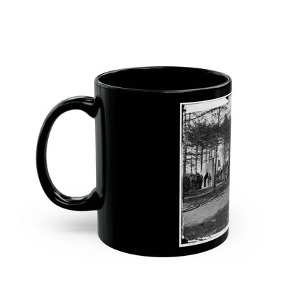 Brandy Station, Va. Headquarters Of 1st Brigade, Horse Artillery (U.S. Civil War) Black Coffee Mug-Go Mug Yourself