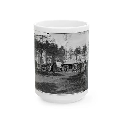 Brandy Station, Va. Headquarters Of 1st Brigade, Horse Artillery (U.S. Civil War) White Coffee Mug-15oz-Go Mug Yourself