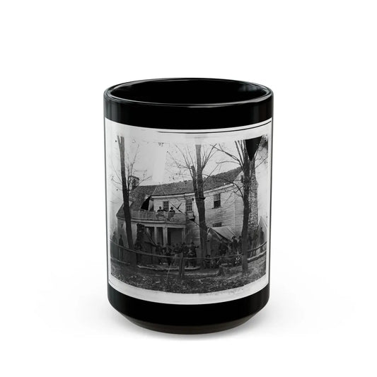 Brandy Station, Va. Headquarters Of Ordnance Officers And Quartermaster, 3d Division, Cavalry Corps (U.S. Civil War) Black Coffee Mug-15oz-Go Mug Yourself