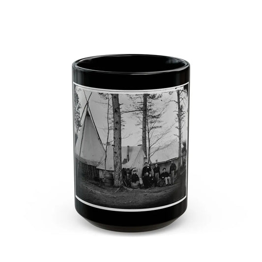 Brandy Station, Va. Provost Marshal Clerks At Army Of The Potomac Headquarters (U.S. Civil War) Black Coffee Mug-15oz-Go Mug Yourself