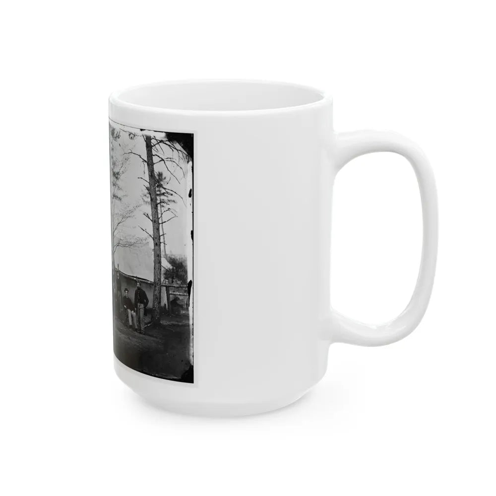 Brandy Station, Va. Provost Marshal Clerks At Army Of The Potomac Headquarters (U.S. Civil War) White Coffee Mug-Go Mug Yourself