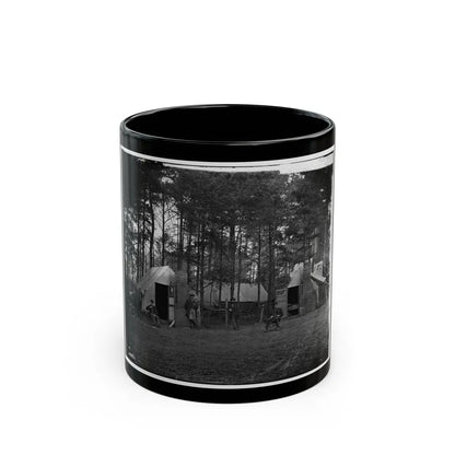 Brandy Station, Va. Quarters Of Capt. Harry Clinton, Quartermaster, Provost Guard (U.S. Civil War) Black Coffee Mug-11oz-Go Mug Yourself