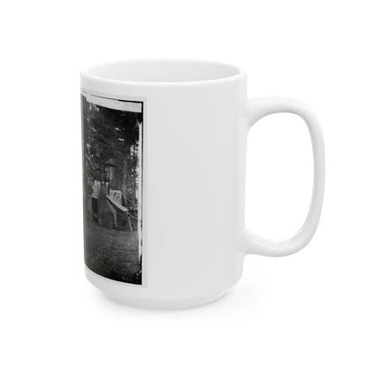 Brandy Station, Va. Quarters Of Capt. Harry Clinton, Quartermaster, Provost Guard (U.S. Civil War) White Coffee Mug-Go Mug Yourself