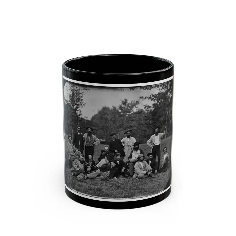 Brandy Station, Va. Scouts And Guides Of The Army Of The Potomac 001 (U.S. Civil War) Black Coffee Mug-11oz-Go Mug Yourself